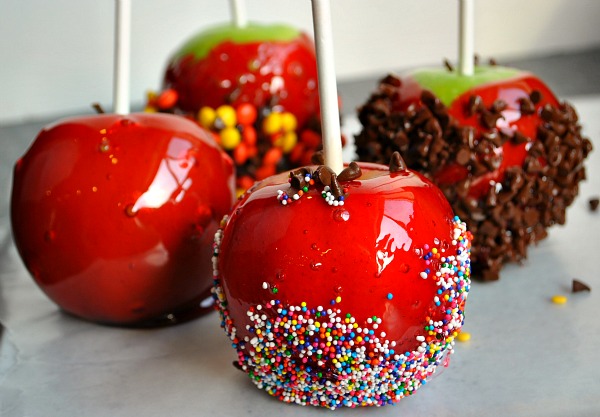 candy apples